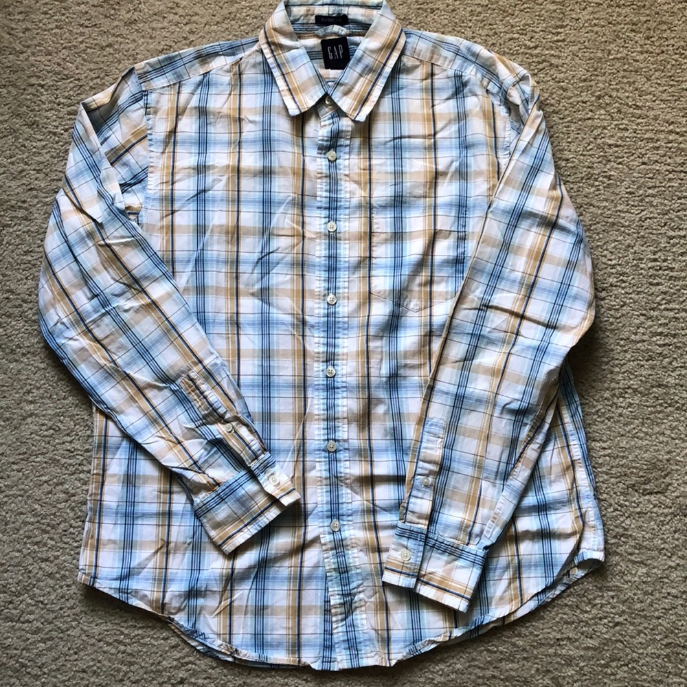 GAP Long Sleeve Button Down
